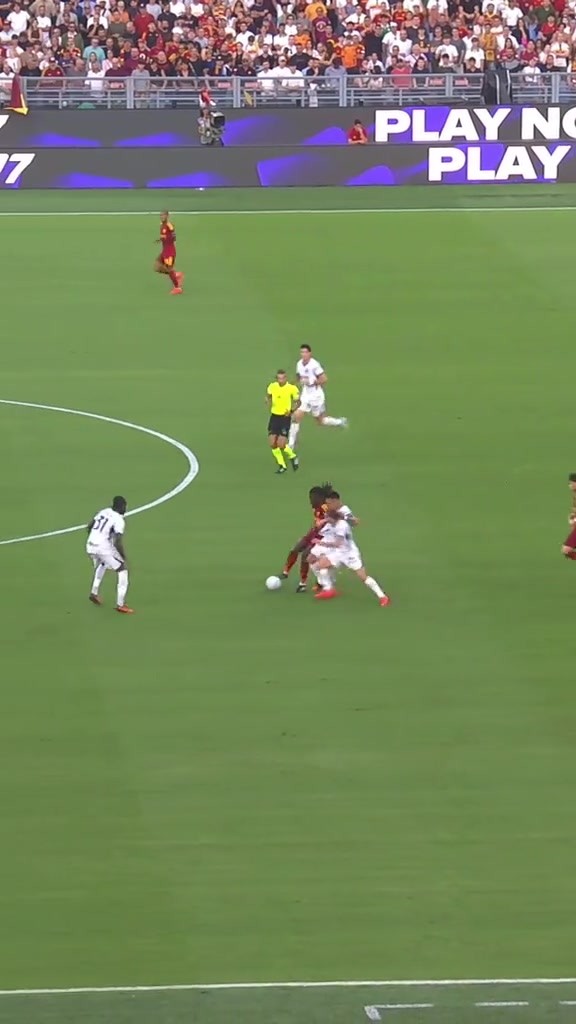 国米曾经的目标！意甲官推怒赞：罗马中场科内这几下颇具大将之风
